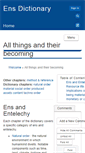 Mobile Screenshot of ens-dictionary.info